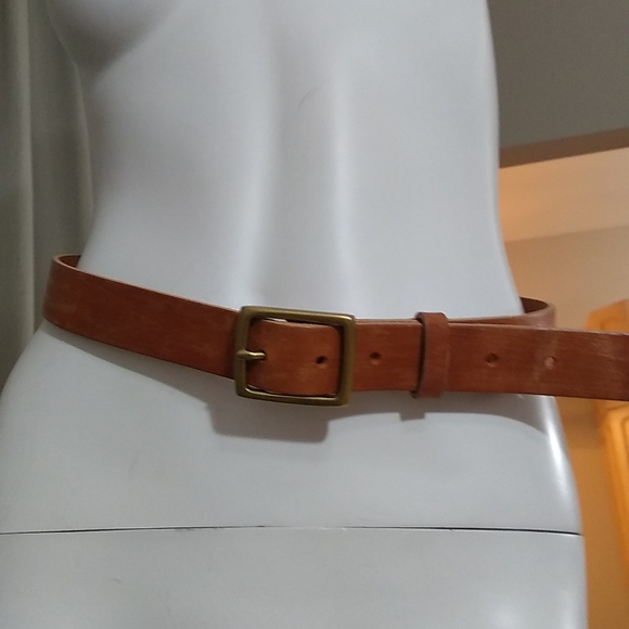 💕Rag & Bone S distressed tan leather belt